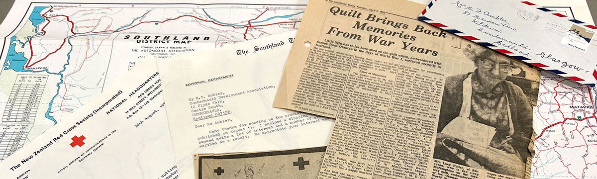 Bidding battle returns World War One quilt to New Zealand after 100 years