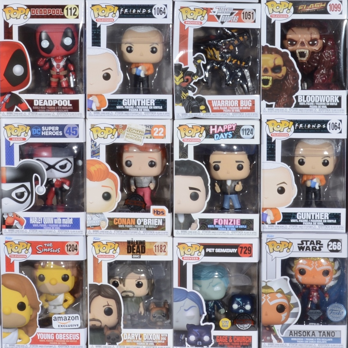 Funko Pop! A Collection of Collectable Figures