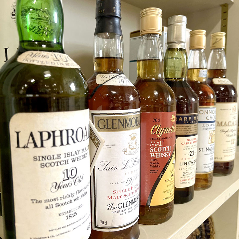 Single Malt Whisky and other Spirits