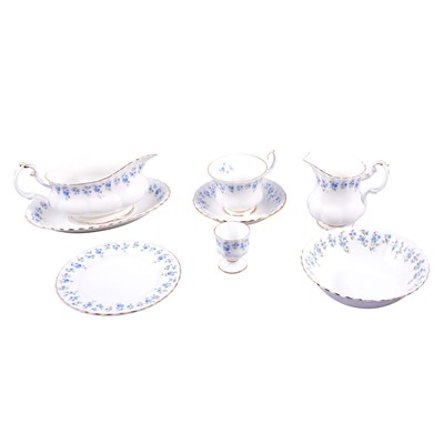 Lot 91 - Royal Albert Memory Lane part dinner service.