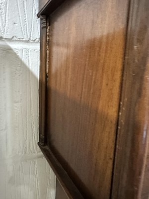 Lot 355 - Reproduction figured walnut grandmother clock, in the Queen Anne style