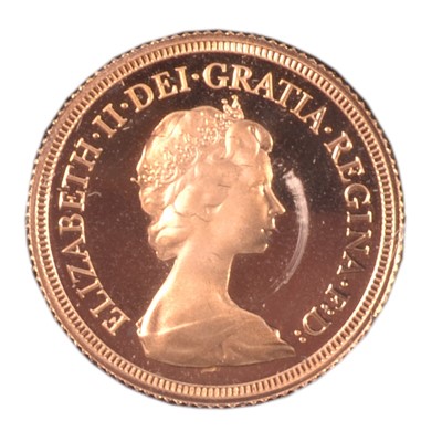 Lot 251 - UK Elizabeth II gold Sovereign coin, 1979