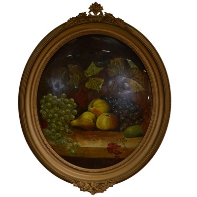 Lot 354 - L P Johnson, Still life of fruit