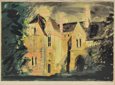 Lot 207 - John Piper, Milton Ernest Hall