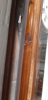 Lot 421 - Vienna walnut wall clock