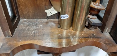 Lot 421 - Vienna walnut wall clock
