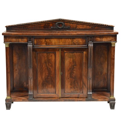 Lot 461 - Regency mahogany chiffonier, in the manner of Gillows