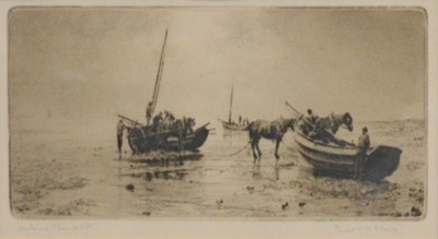 Lot 258 - T Barrett, After W E Sands, Low Tide