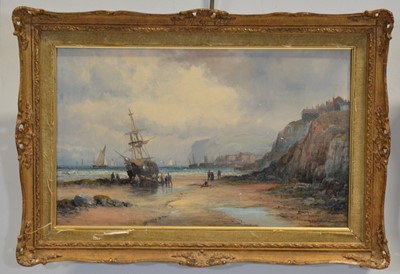 Lot 187 - William Thornley, Shipping off Whitby