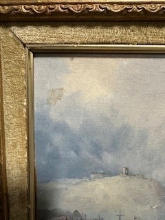 Lot 187 - William Thornley, Shipping off Whitby
