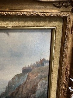 Lot 187 - William Thornley, Shipping off Whitby