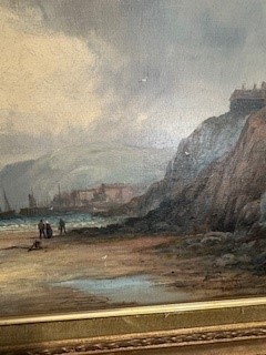 Lot 187 - William Thornley, Shipping off Whitby
