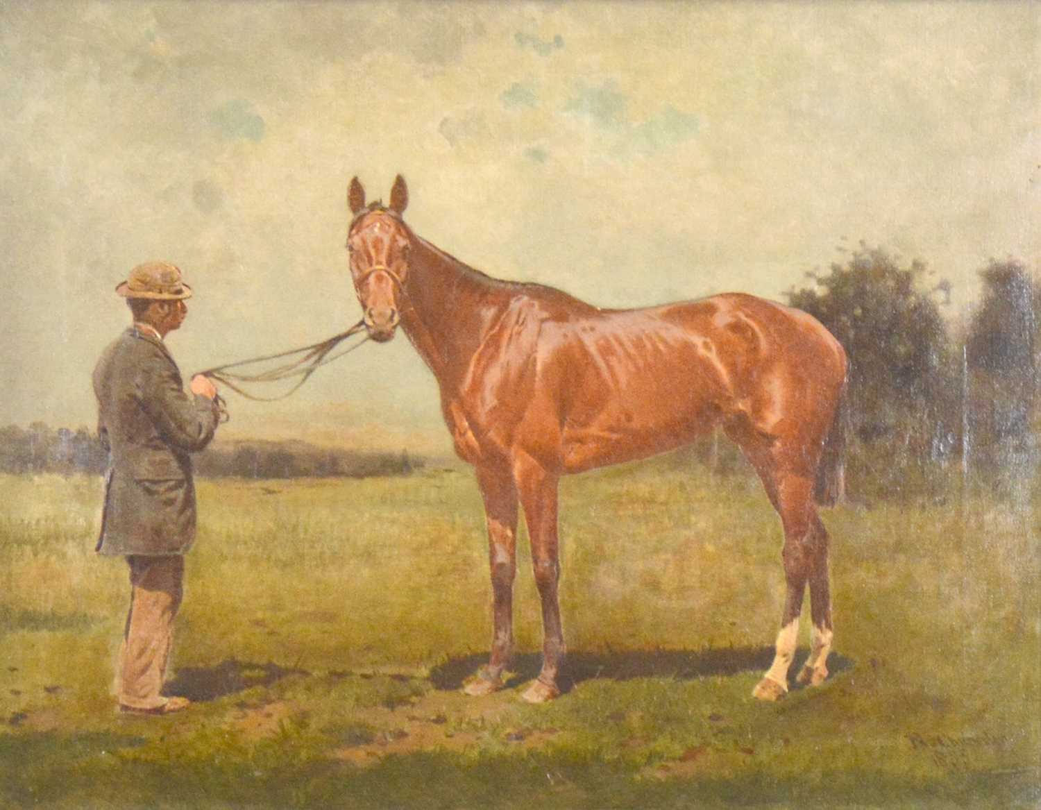 Lot 182 - N Chichester, Portrait of a racehorse