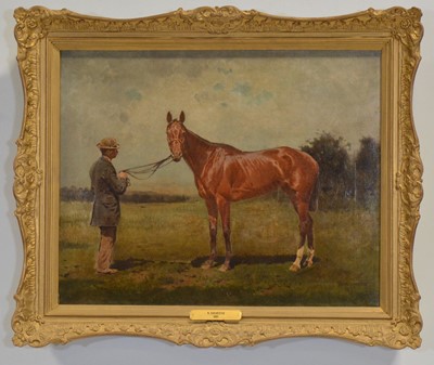 Lot 182 - N Chichester, Portrait of a racehorse