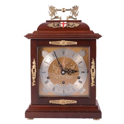 Lot 119 - Elliott commemorative quarter chiming bracket clock