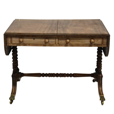 Lot 366 - Regency mahogany sofa table