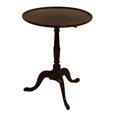 Lot 428 - George III style mahogany tripod table