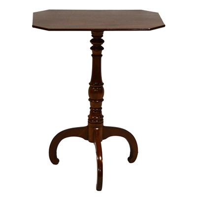 Lot 410 - Victorian mahogany tripod table