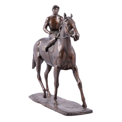 Lot 203 - John Skeaping, Trophy York, racehorse with jockey up