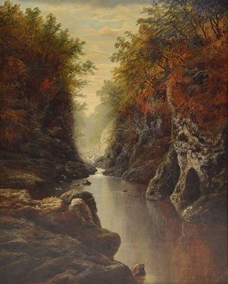 Lot 284 - William Mellor, River landscape