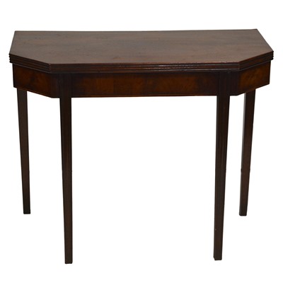 Lot 373 - George IV mahogany tea table