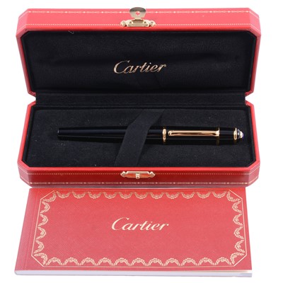 Lot 128 - Cartier - a boxed fountain pen.