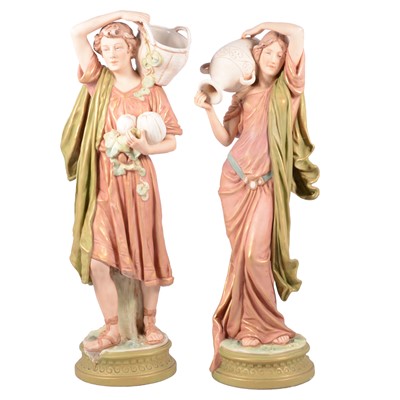 Lot 36 - Pair of Royal Dux figures