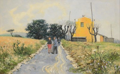 Lot 266 - Christopher Hall, Yellow House at Chimariko