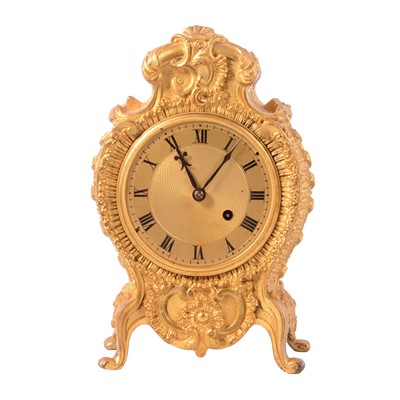 Lot 124 - Regency ormolu clock