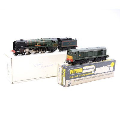 Lot 153 - Two Wrenn OO gauge locomotives, W2236 and W2230