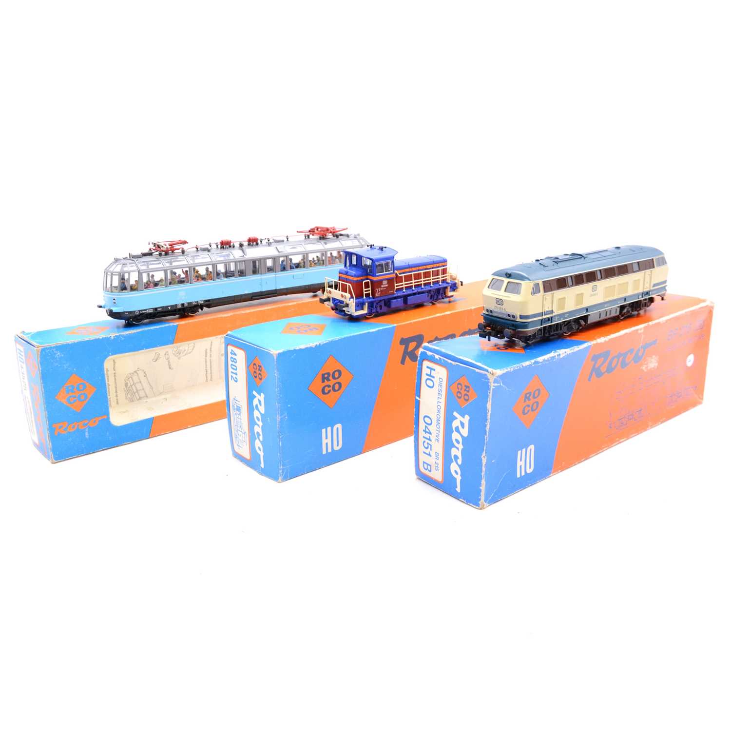 Lot 253 - Three Roco HO gauge locomotives, boxed