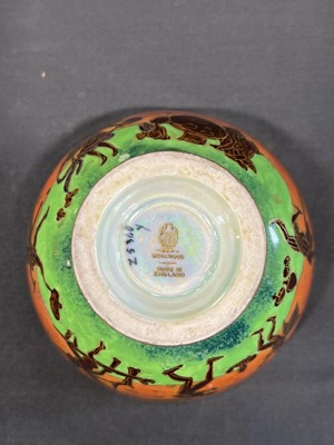 Lot 62 - Daisy Makeig-Jones for Wedgwood, a Fairyland lustre bowl, 'Leapfrogging Elves' pattern