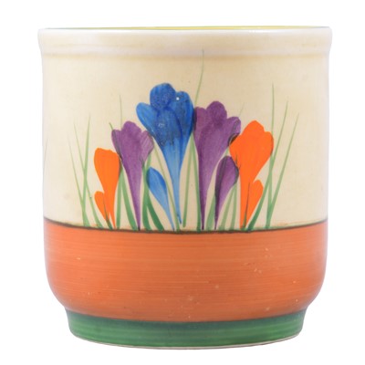 Lot 63 - Clarice Cliff Crocus fern pot