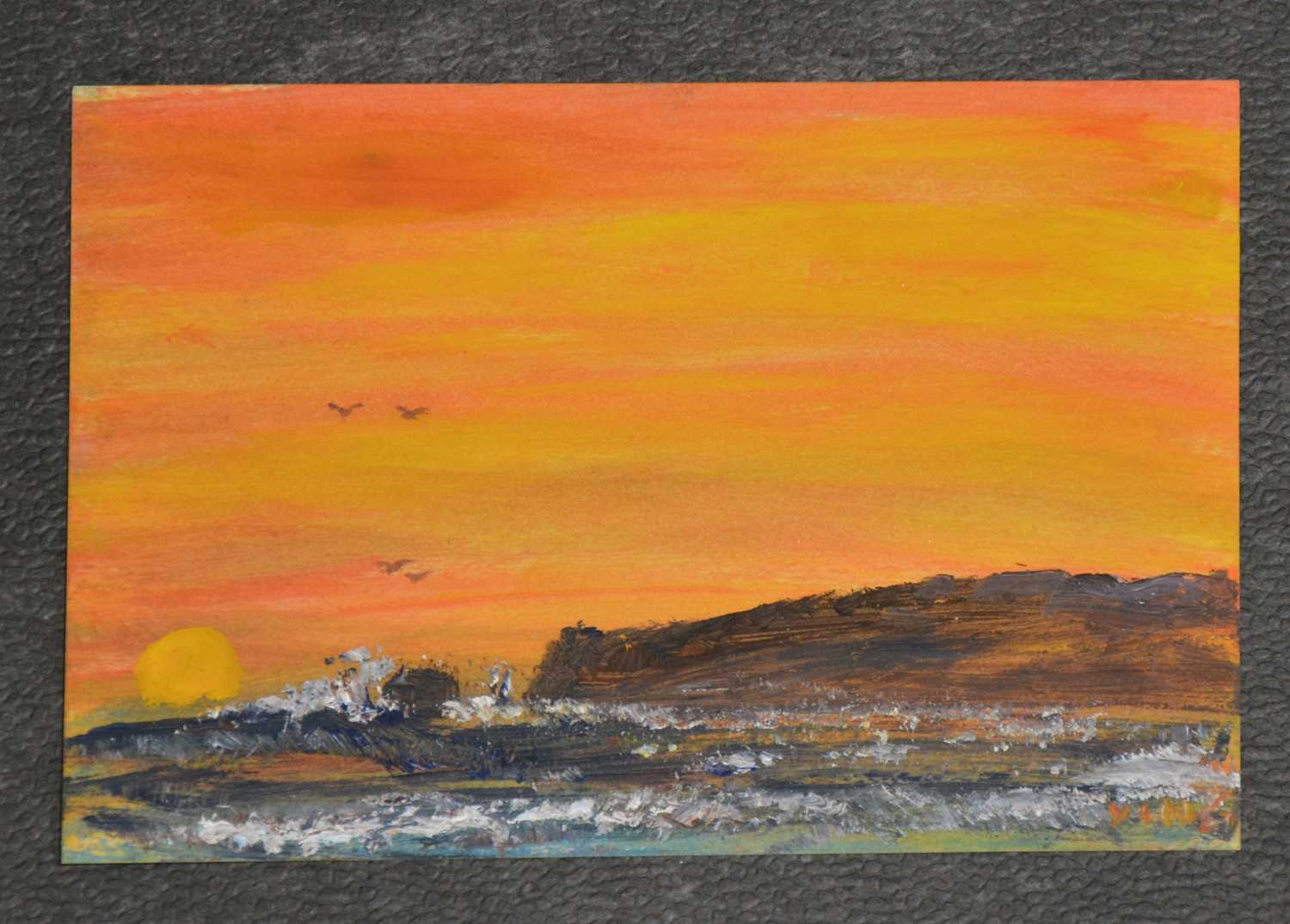 Lot 90 - YING DUAN - Coastal sunset