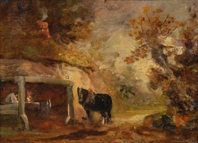 Lot 174 - Norwich School, The Farrier’s Shop