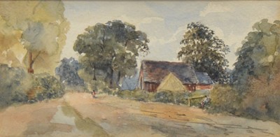 Lot 169 - Thomas Churchyard, Country landscape