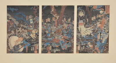 Lot 93 - Yoshiiku, The Great Battle of Kurikaradani