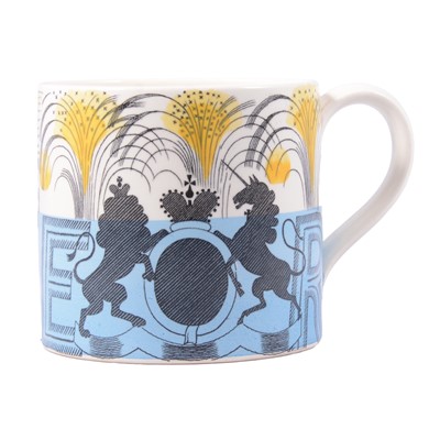 Lot 70 - Eric Ravilious for Wedgwood, a rare Edward VIII Coronation mug