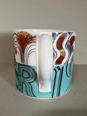 Lot 68 - Eric Ravilious for Wedgwood, a George VI Coronation mug, 1937