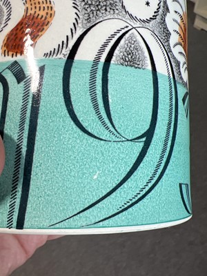 Lot 68 - Eric Ravilious for Wedgwood, a George VI Coronation mug, 1937