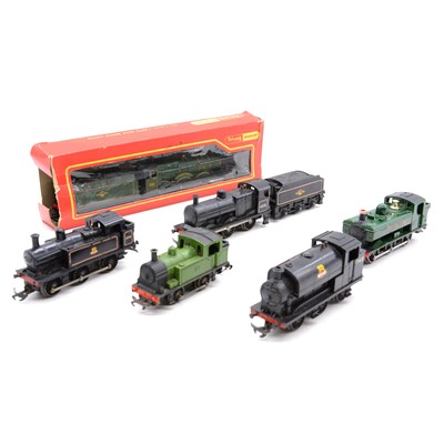 Lot 109 - Six Triang OO gauge steam locomotives