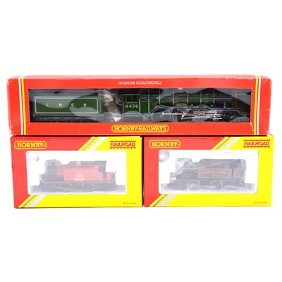 Lot 67 - Three Hornby OO gauge locomotives, boxed