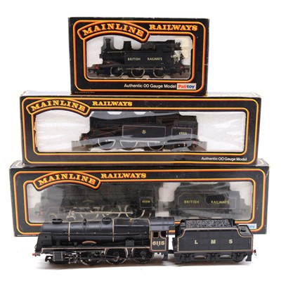 Lot 73 - Four Mainline OO gauge steam locomotives