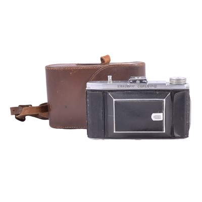 Lot 125 - Kershaw Curlew II camera, with leather case.