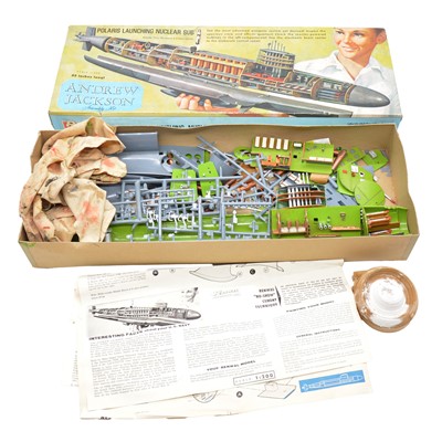Lot 189 - Renwal kit, Andrew Jackson Nuclear submarine, boxed