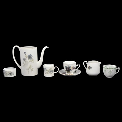 Lot 76 - Assorted part tea services including Susie Cooper and Royal Grafton