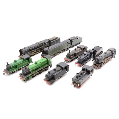 Lot 111 - Nine OO/HO gauge steam locomotives, including Marklin, Lima, Hornby and others