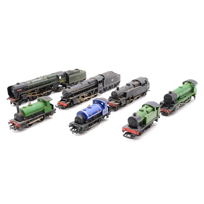 Lot 97 - Seven Hornby OO gauge steam locomotives