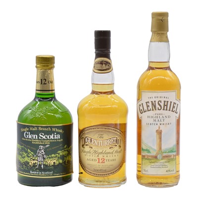 Lot 156 - Three bottles of single Highland malt whisky