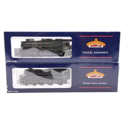 Lot 94 - Bachmann OO gauge steam locomotive and tender, 32-509, boxed